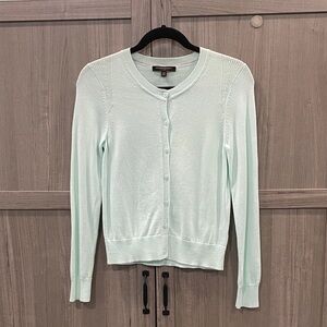 Banana Republic Mint Green Women's Button Up Cardigan
